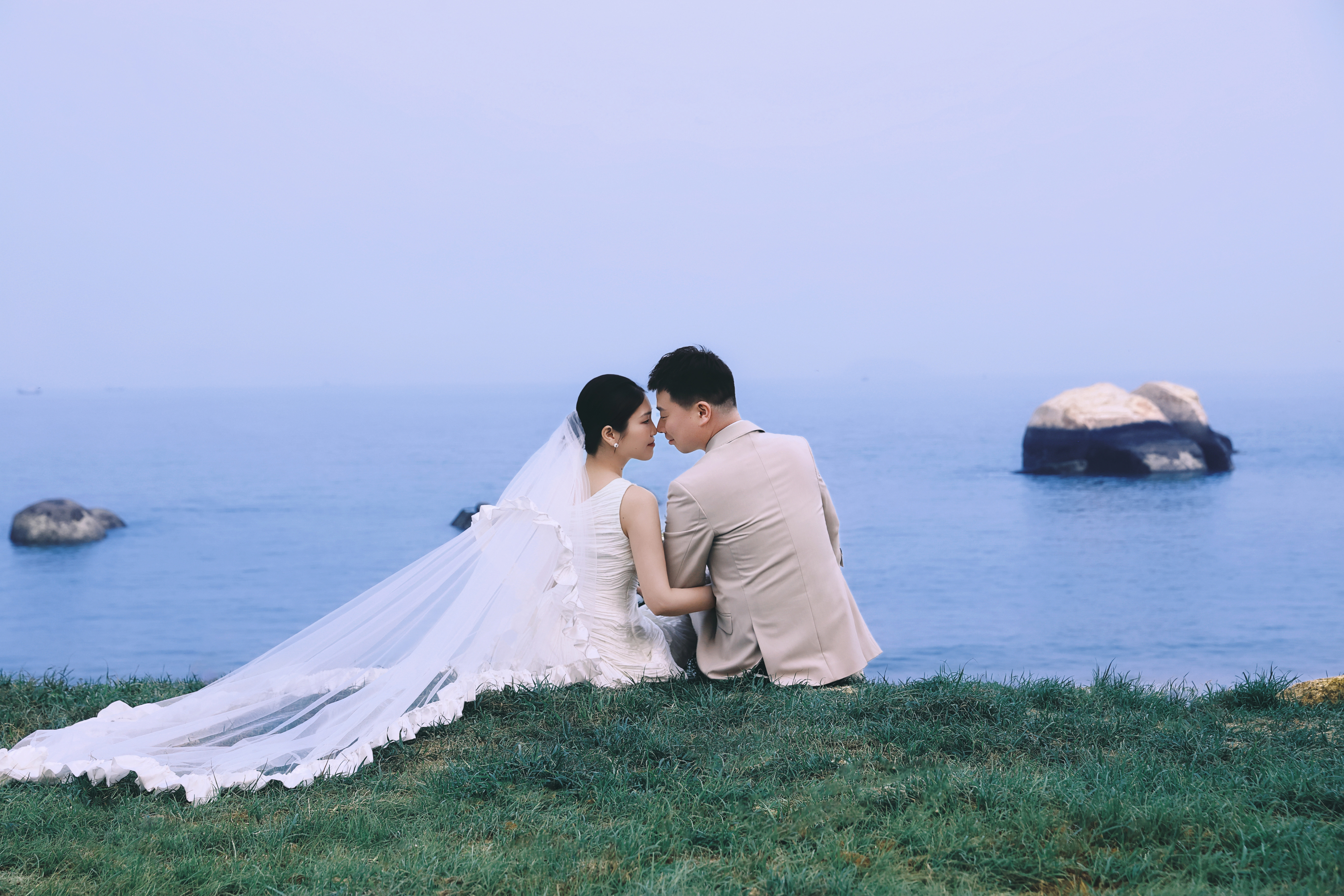 海边婚纱照2